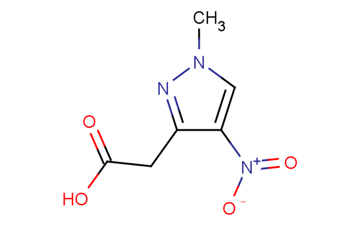 2-(1-methyl-4-nitro-1H-pyrazol-3-yl)acetic acid