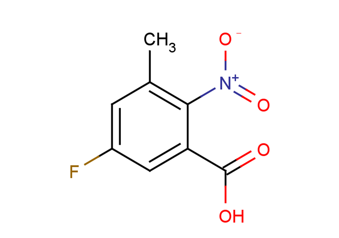 5-fluoro-3-methyl-2-nitrobenzoic acid