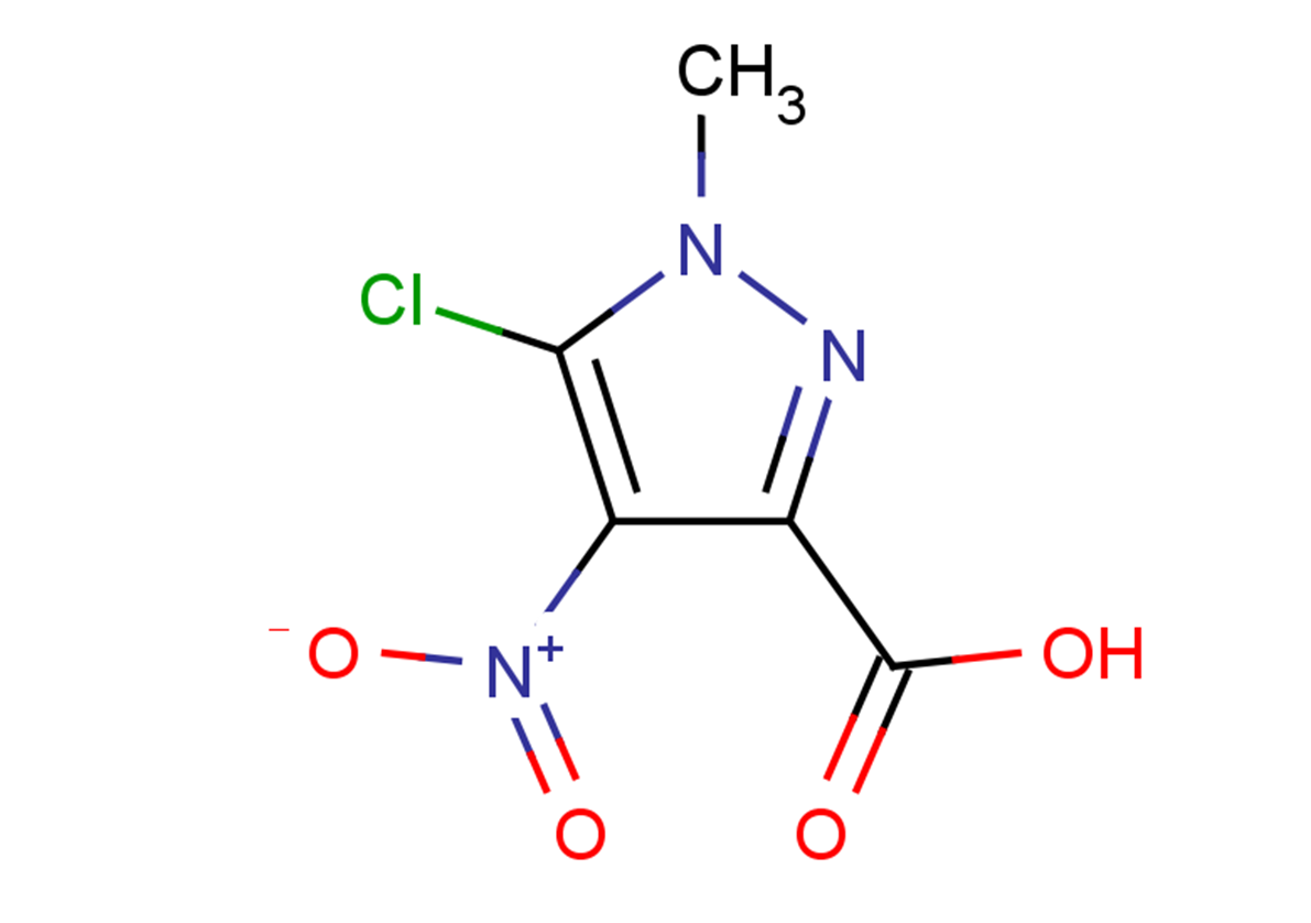 5-chloro-1-methyl-4-nitro-1H-pyrazole-3-carboxylic acid