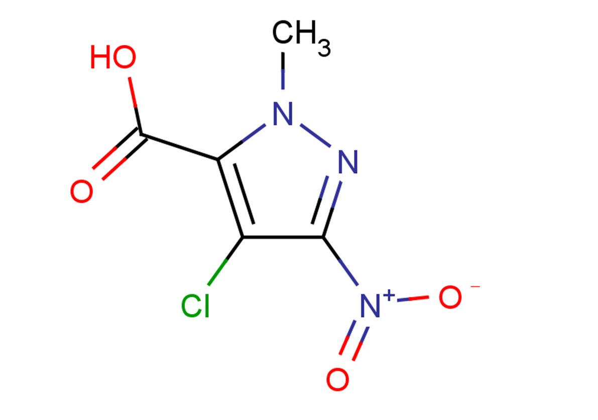 4-chloro-1-methyl-3-nitro-1H-pyrazole-5-carboxylic acid