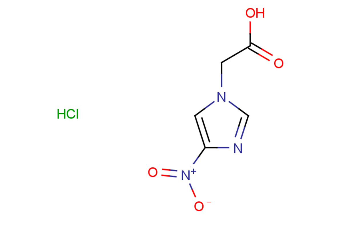 2-(4-nitro-1H-imidazol-1-yl)acetic acid hydrochloride