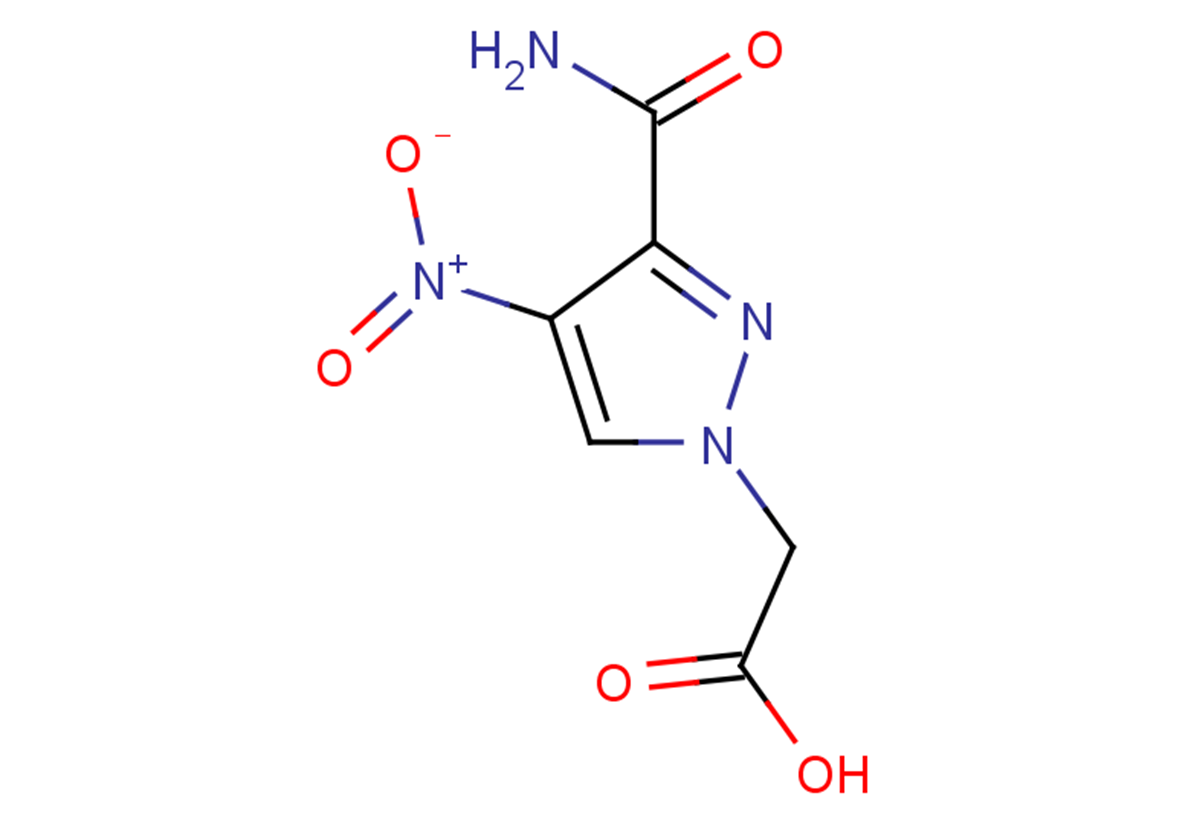 2-(3-carbamoyl-4-nitro-1H-pyrazol-1-yl)acetic acid