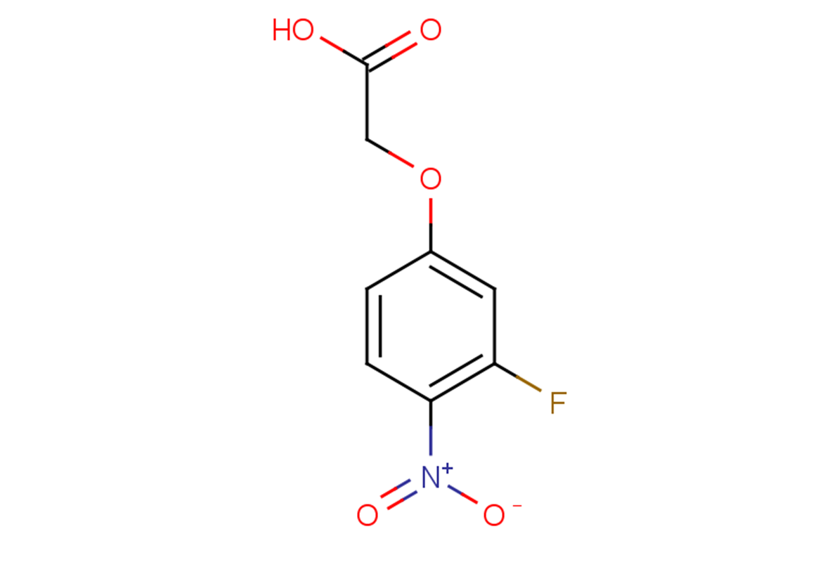 2-(3-fluoro-4-nitrophenoxy)acetic acid