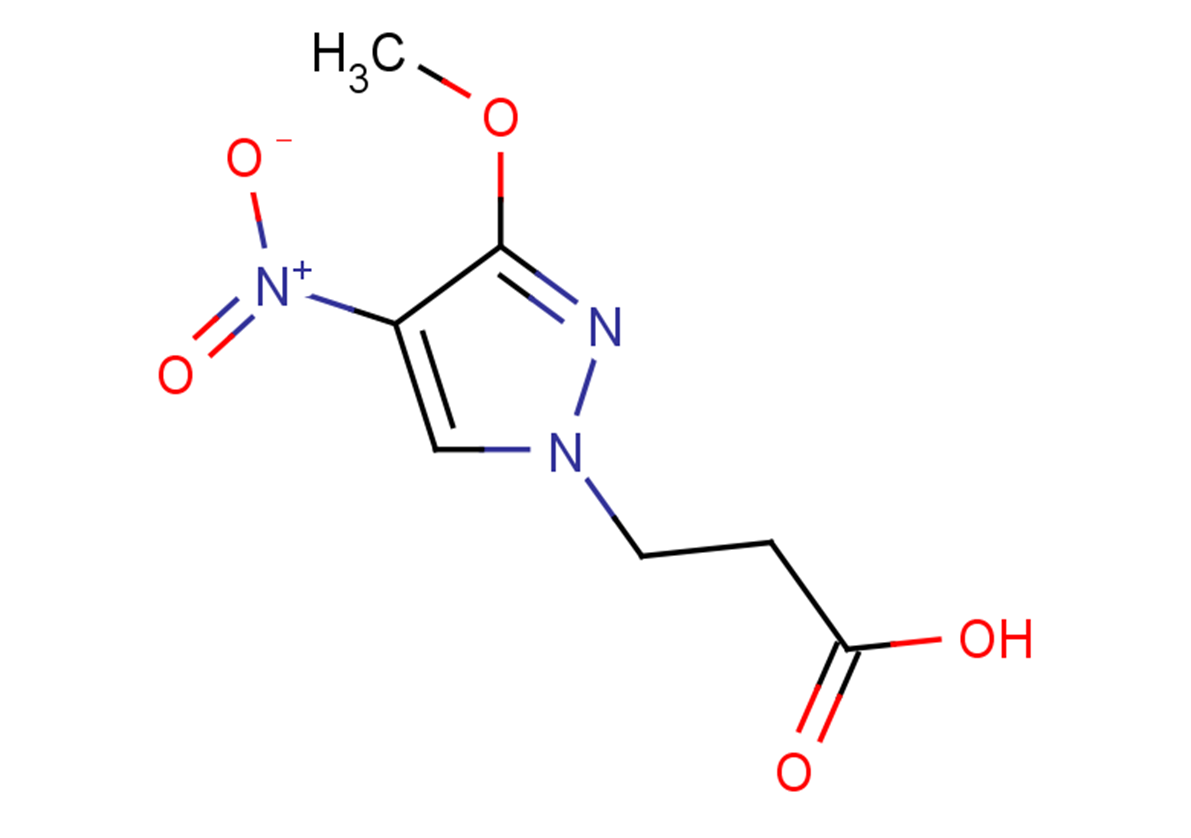 3-(3-methoxy-4-nitro-1H-pyrazol-1-yl)propanoic acid