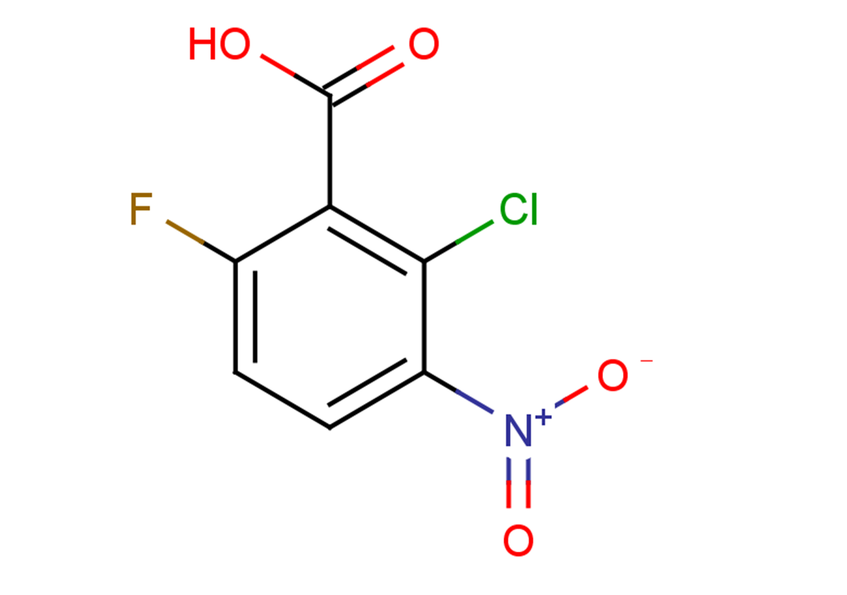 2-chloro-6-fluoro-3-nitrobenzoic acid