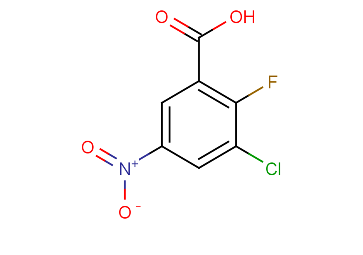 3-chloro-2-fluoro-5-nitrobenzoic acid