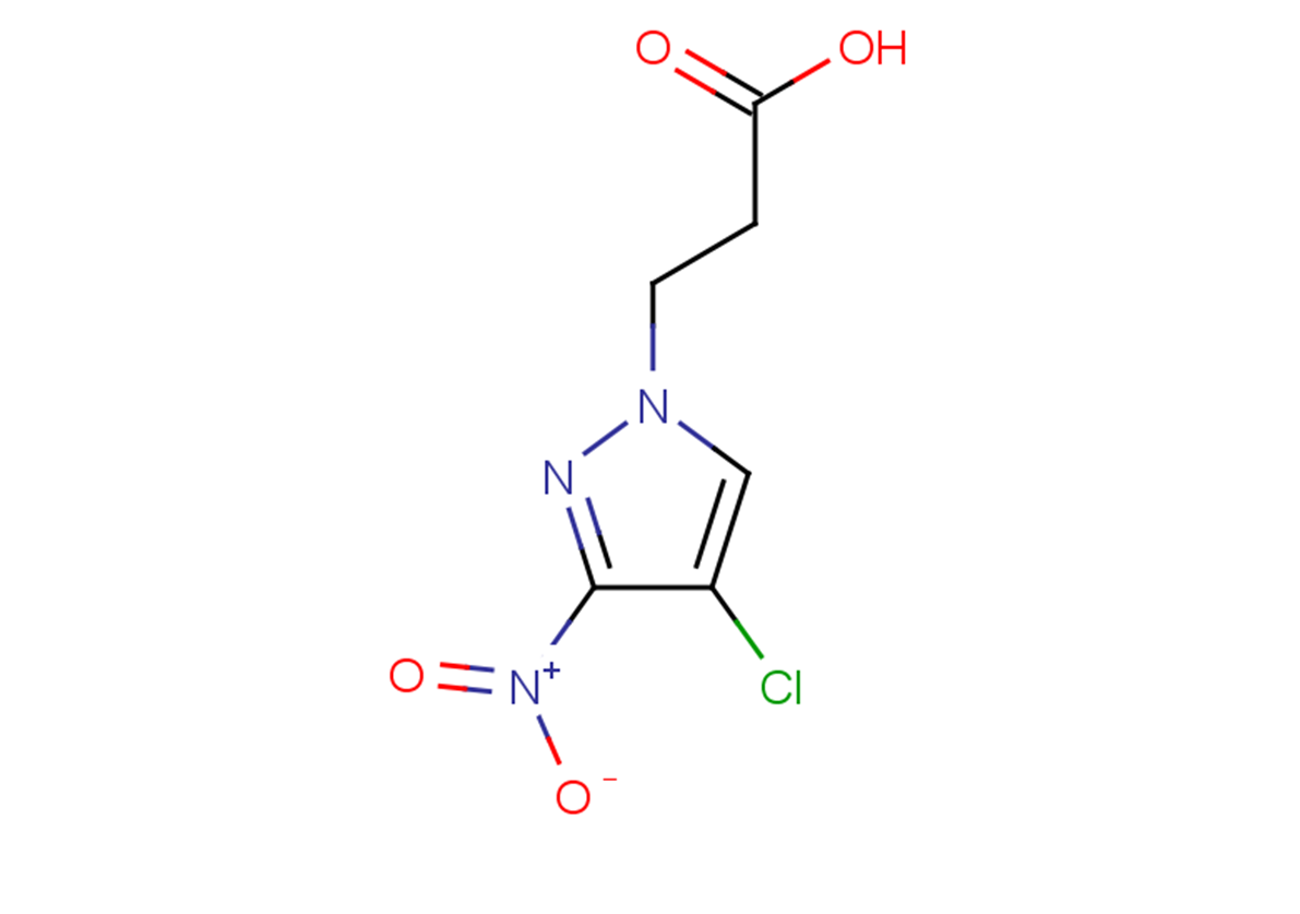 3-(4-chloro-3-nitro-1H-pyrazol-1-yl)propanoic acid