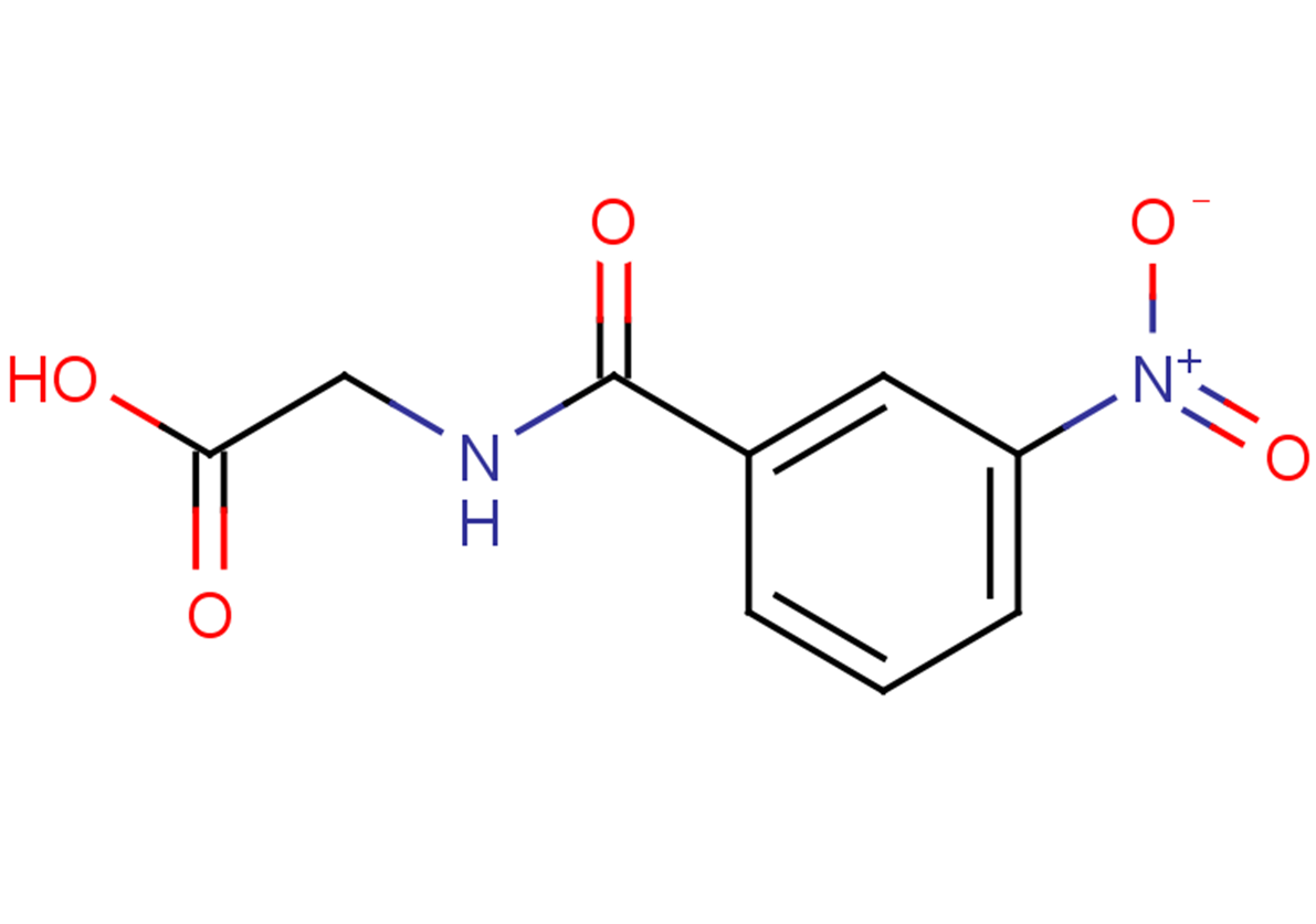 2-[(3-nitrophenyl)formamido]acetic acid