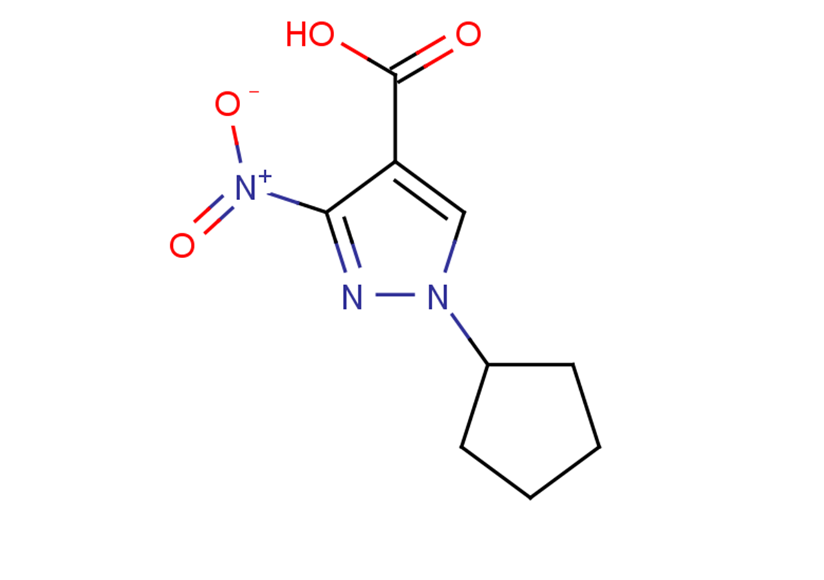 1-cyclopentyl-3-nitro-1H-pyrazole-4-carboxylic acid