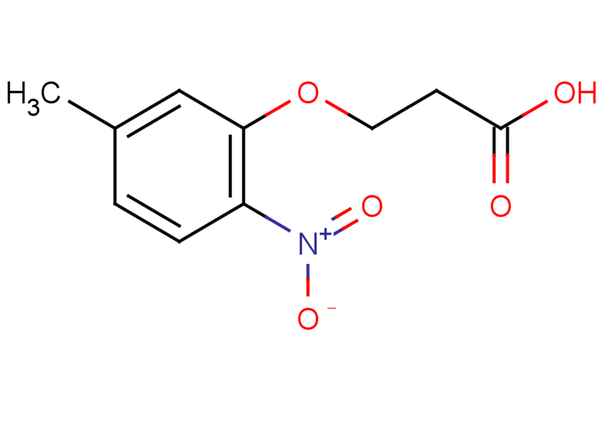 3-(5-methyl-2-nitrophenoxy)propanoic acid