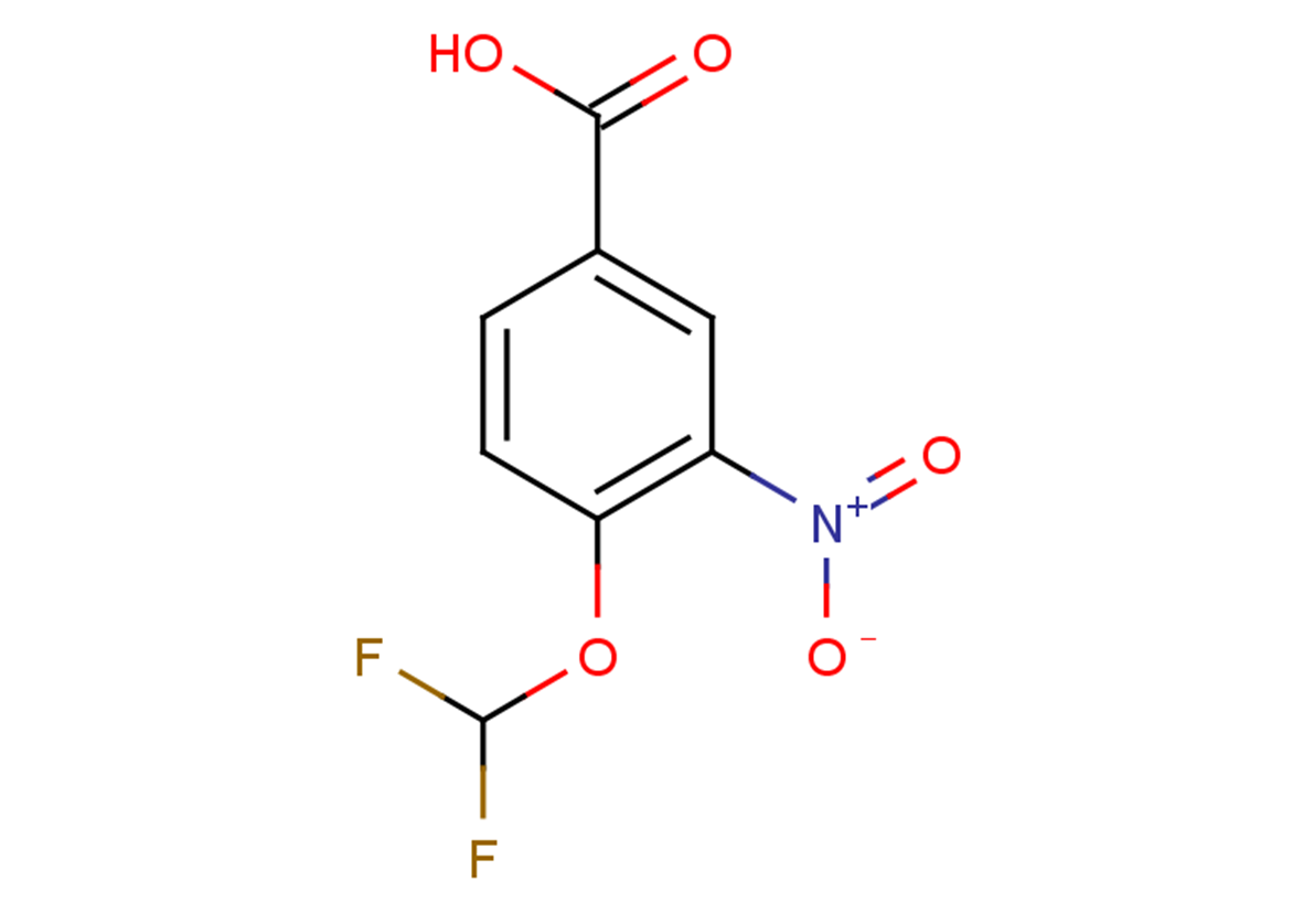 4-(difluoromethoxy)-3-nitrobenzoic acid