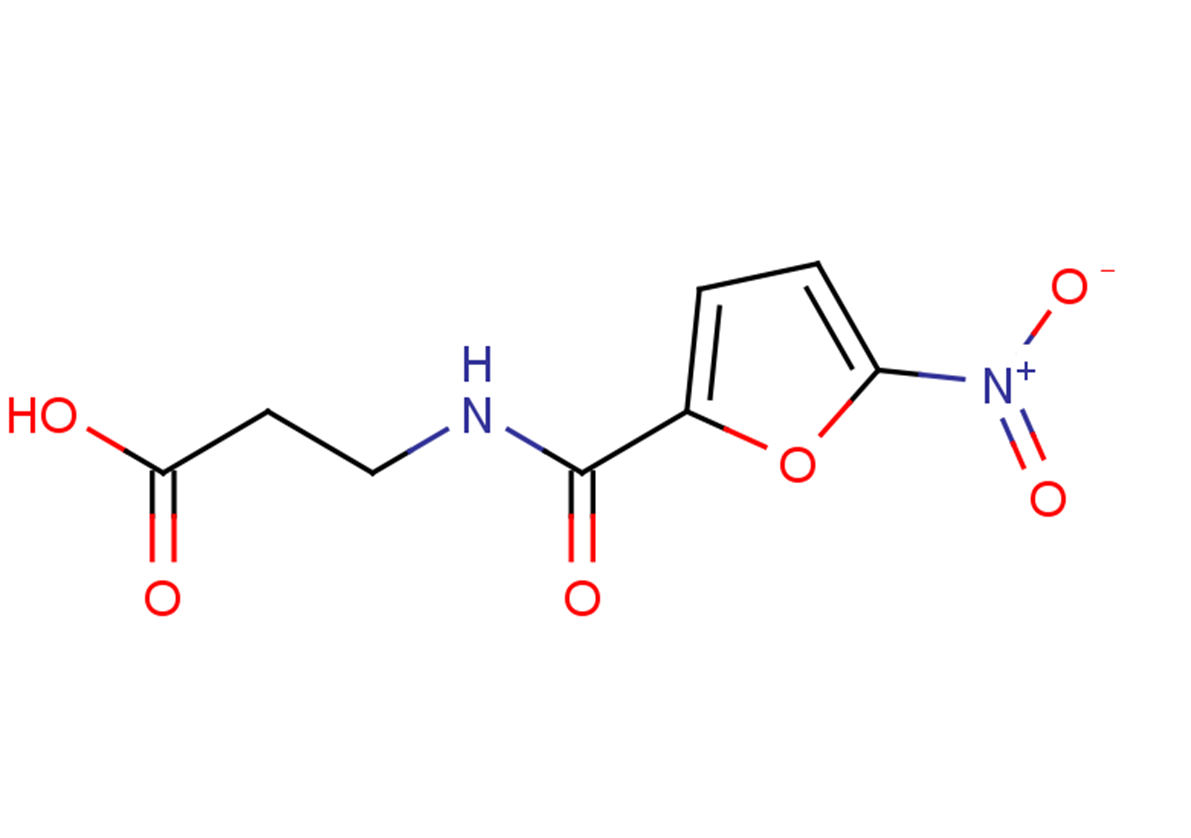 3-[(5-nitrofuran-2-yl)formamido]propanoic acid