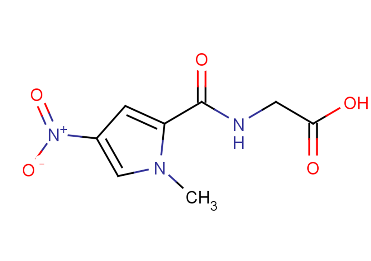 2-[(1-methyl-4-nitro-1H-pyrrol-2-yl)formamido]acetic acid