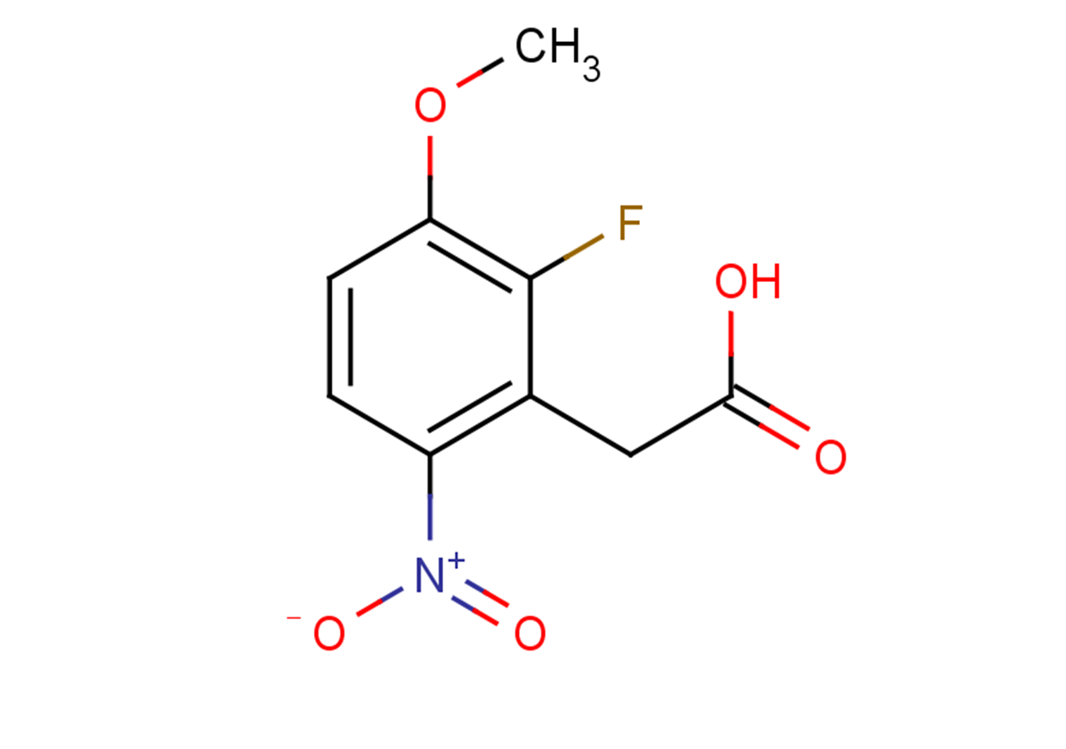 2-(2-fluoro-3-methoxy-6-nitrophenyl)acetic acid