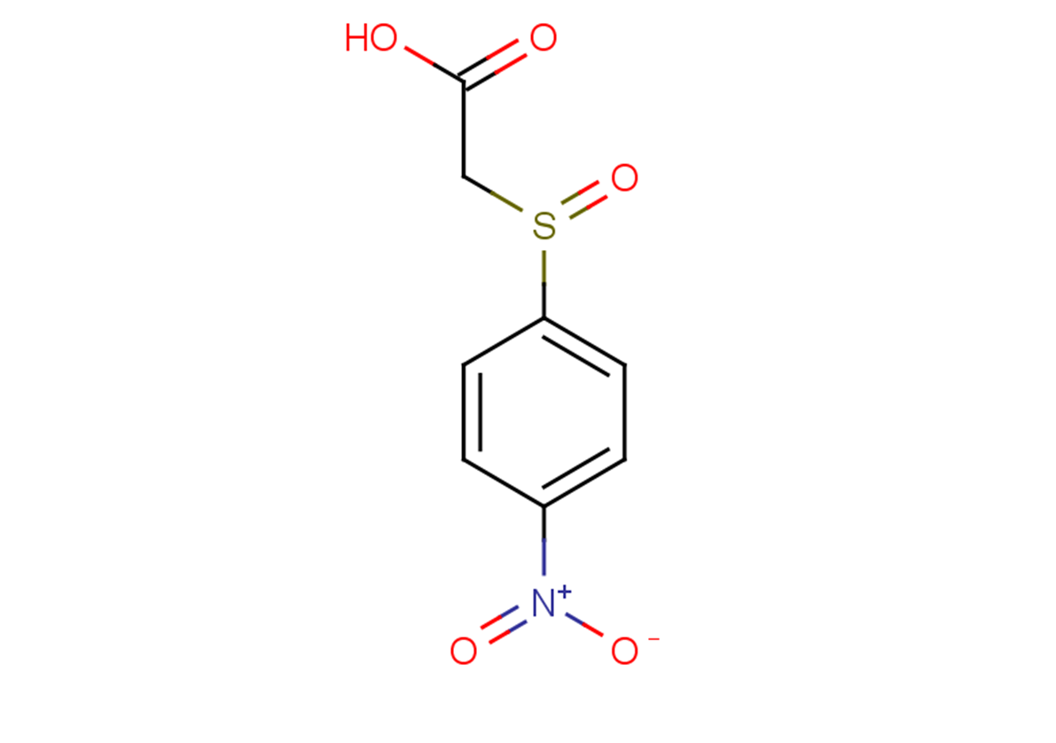 2-[(4-nitrobenzene)sulfinyl]acetic acid
