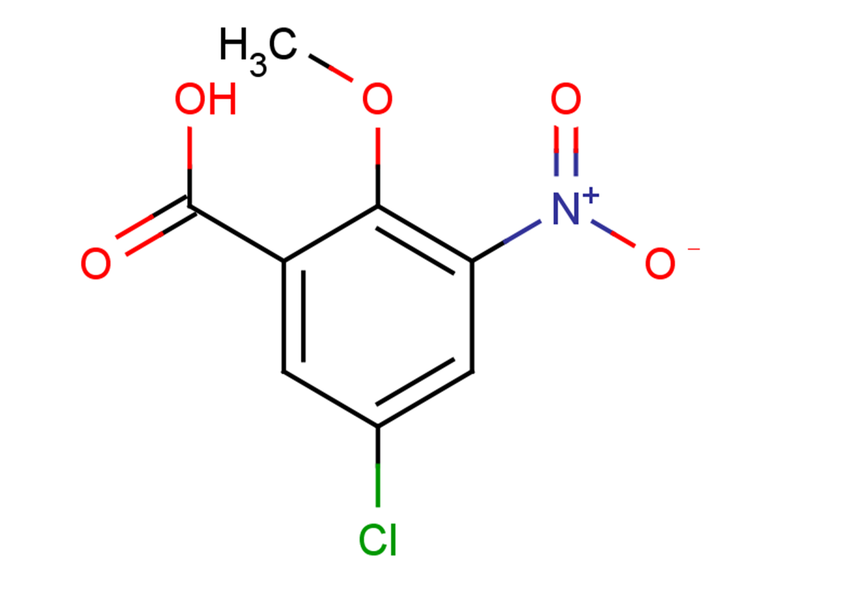 5-chloro-2-methoxy-3-nitrobenzoic acid