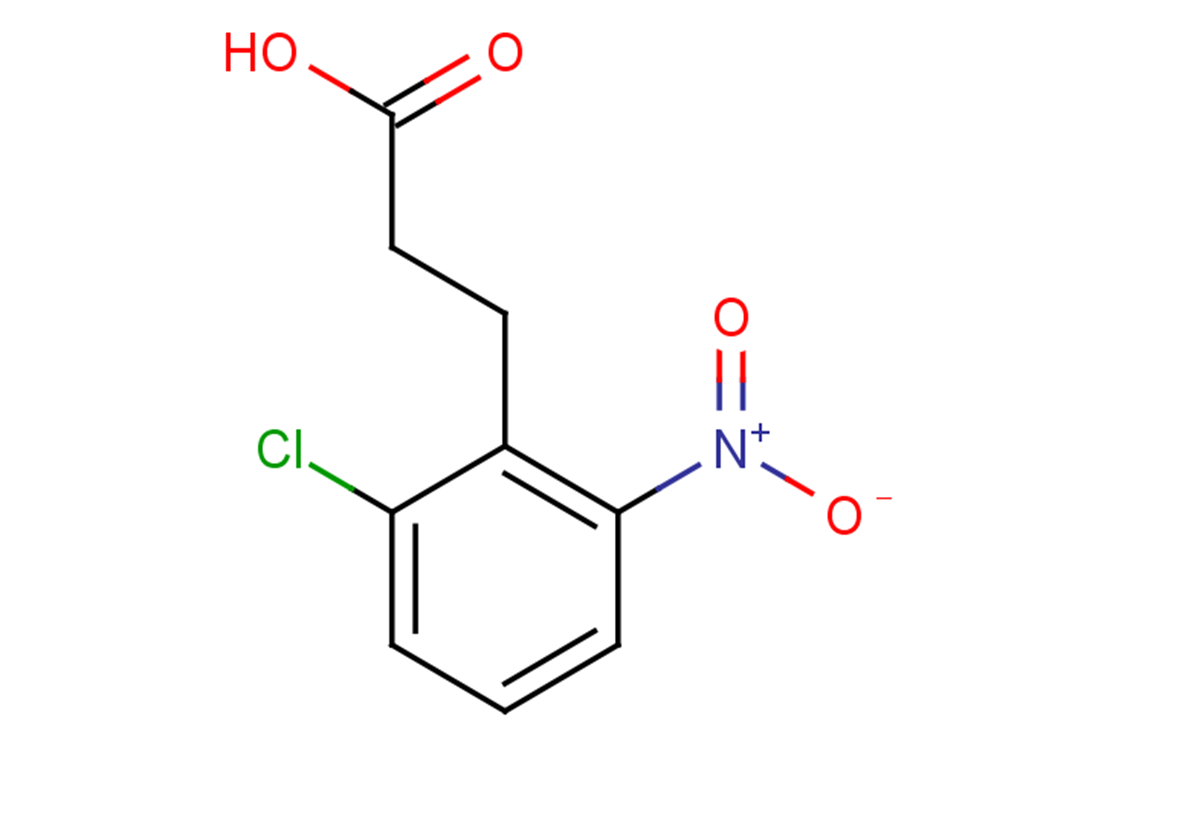 3-(2-chloro-6-nitrophenyl)propanoic acid