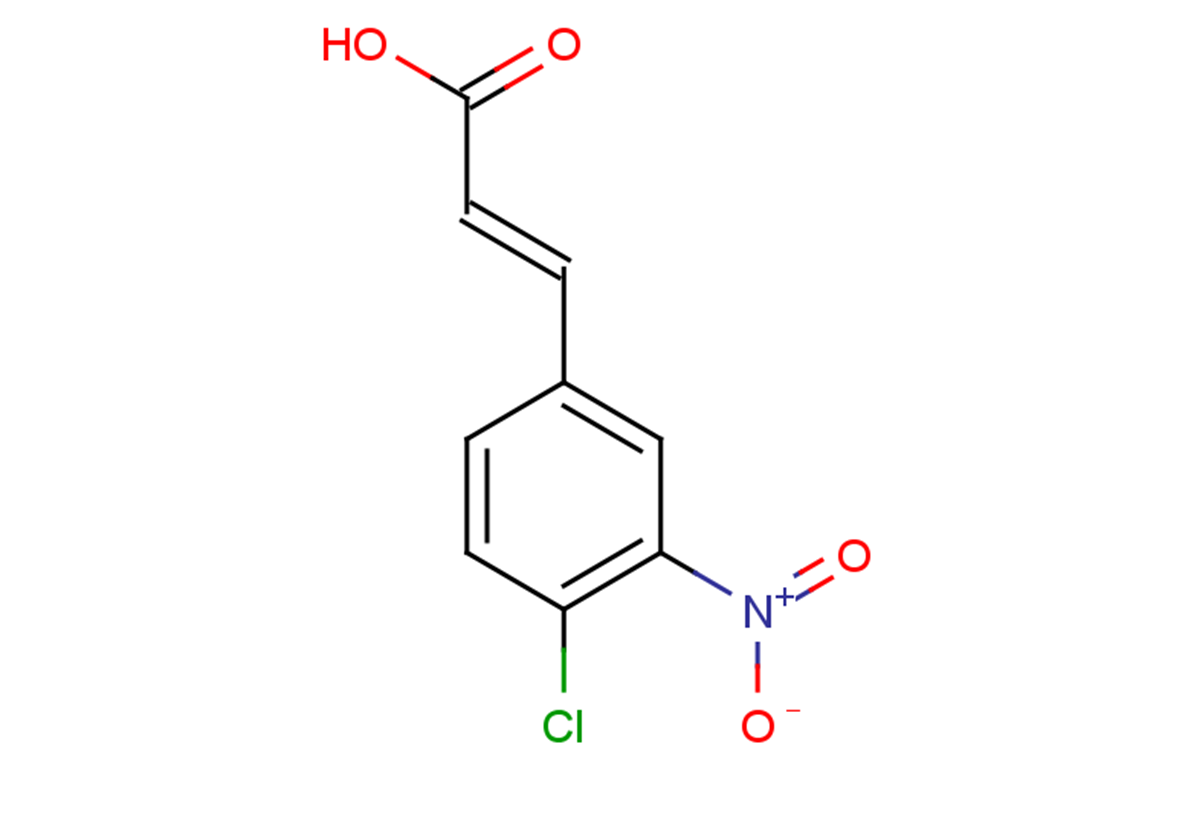 (2E)-3-(4-chloro-3-nitrophenyl)prop-2-enoic acid