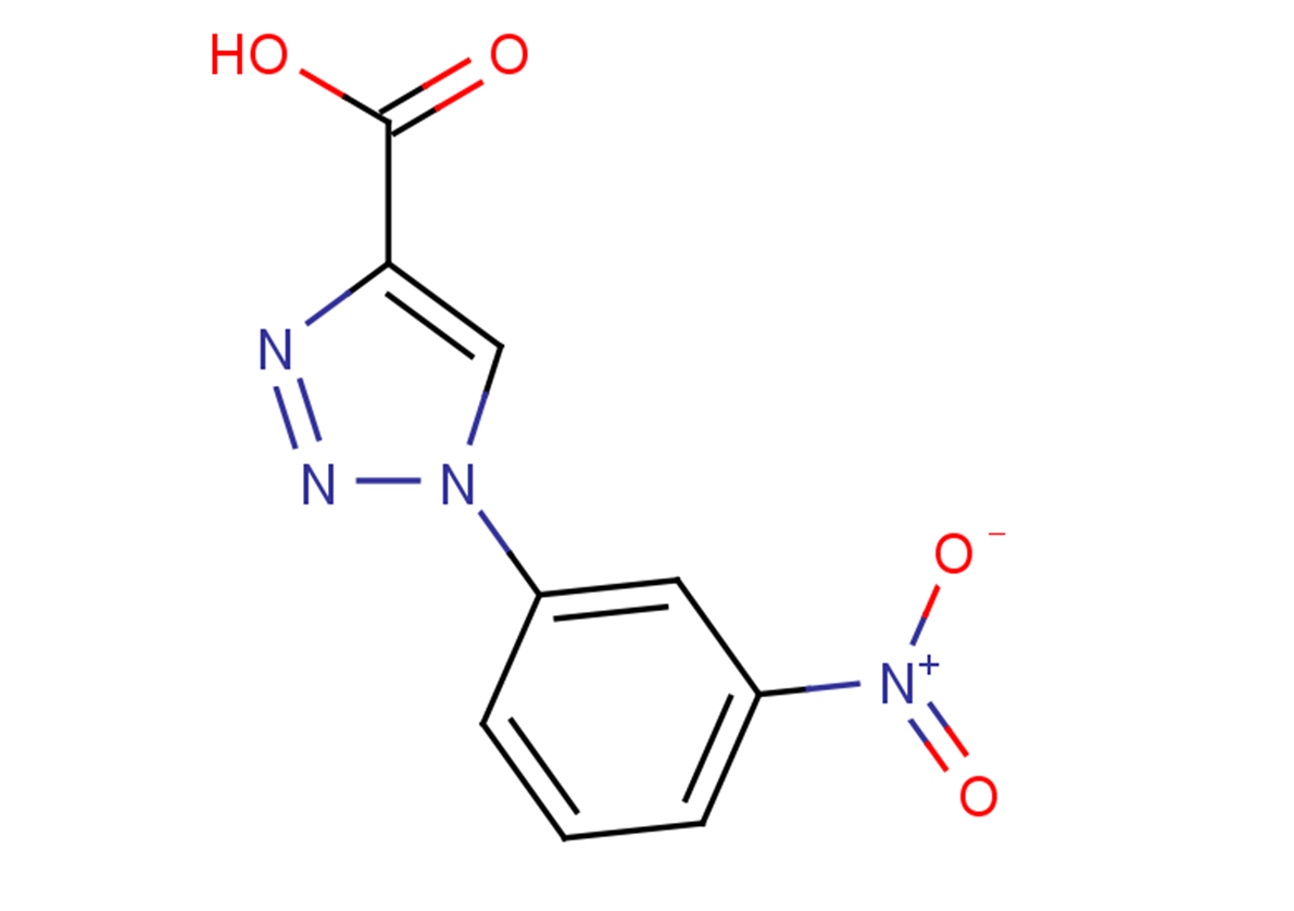 1-(3-nitrophenyl)-1H-1,2,3-triazole-4-carboxylic acid