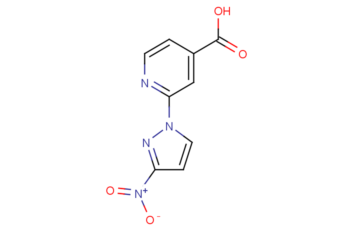 2-(3-nitro-1H-pyrazol-1-yl)pyridine-4-carboxylic acid