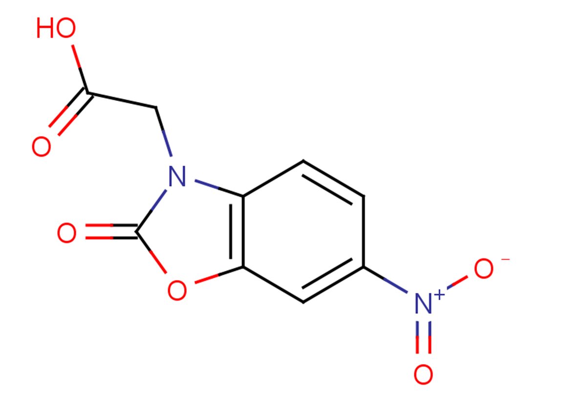 2-(6-nitro-2-oxo-2,3-dihydro-1,3-benzoxazol-3-yl)acetic acid