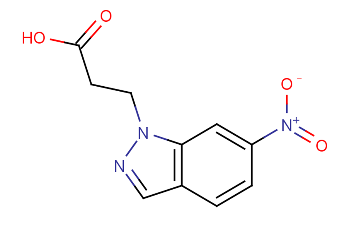 3-(6-nitro-1H-indazol-1-yl)propanoic acid