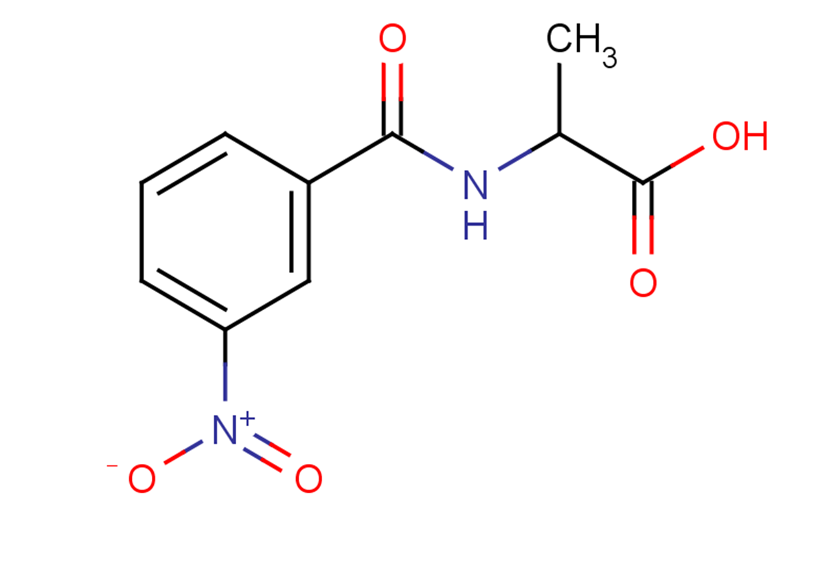 2-[(3-nitrophenyl)formamido]propanoic acid