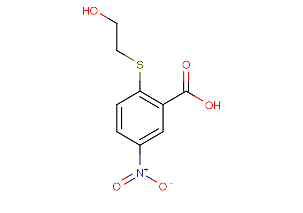 2-[(2-hydroxyethyl)sulfanyl]-5-nitrobenzoic acid