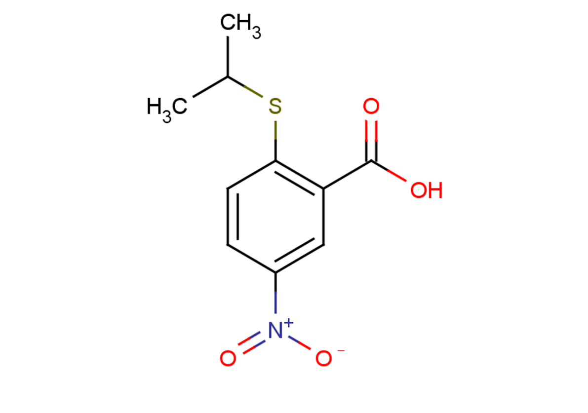 5-nitro-2-(propan-2-ylsulfanyl)benzoic acid