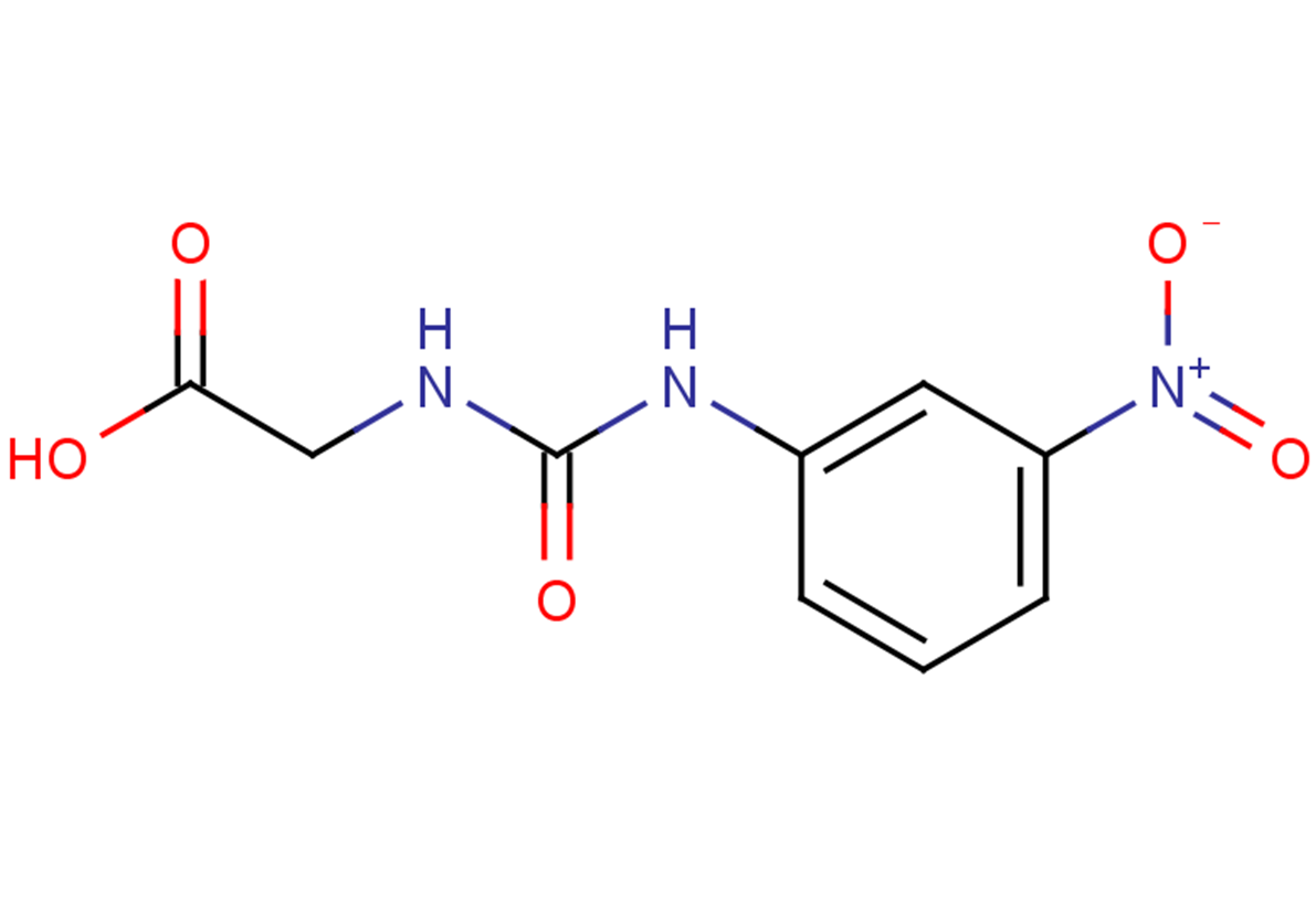 2-{[(3-nitrophenyl)carbamoyl]amino}acetic acid