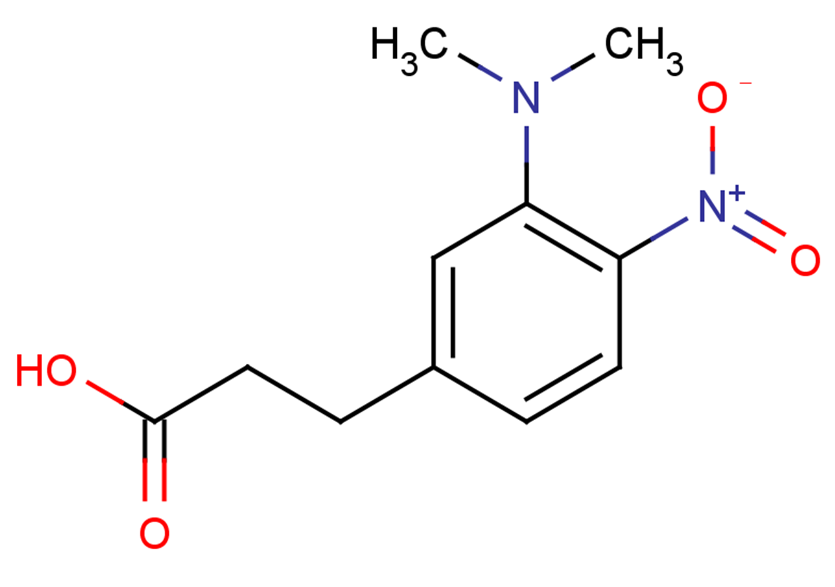3-[3-(dimethylamino)-4-nitrophenyl]propanoic acid