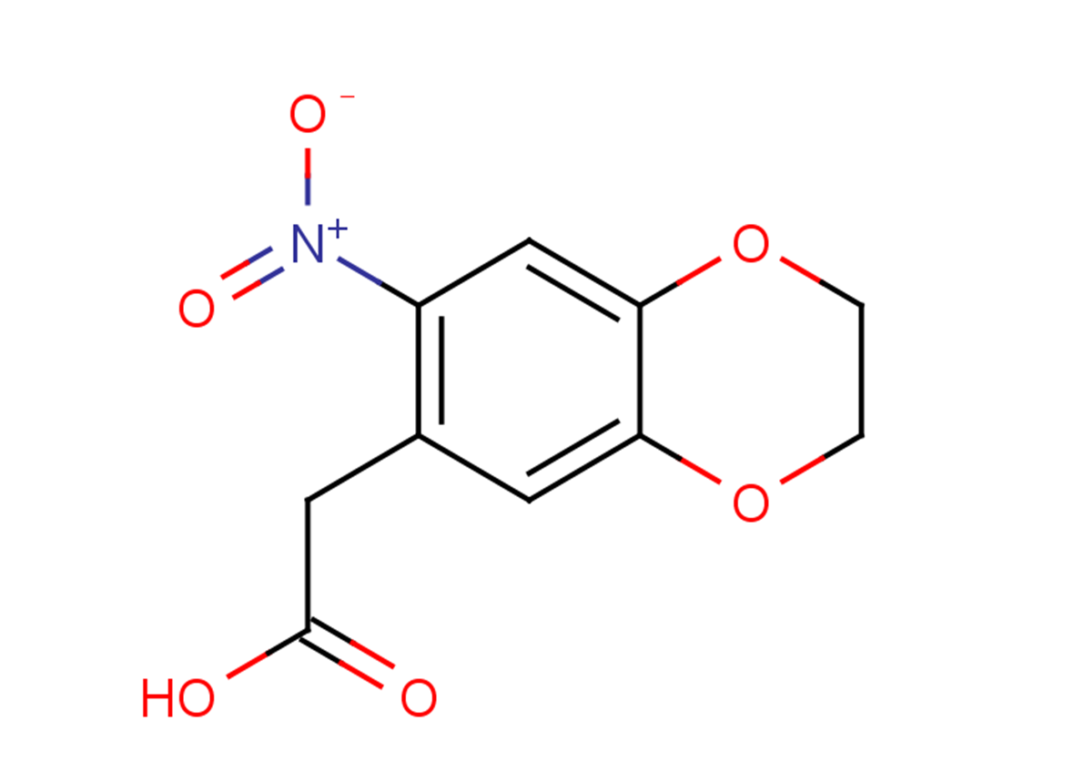 2-(7-nitro-2,3-dihydro-1,4-benzodioxin-6-yl)acetic acid