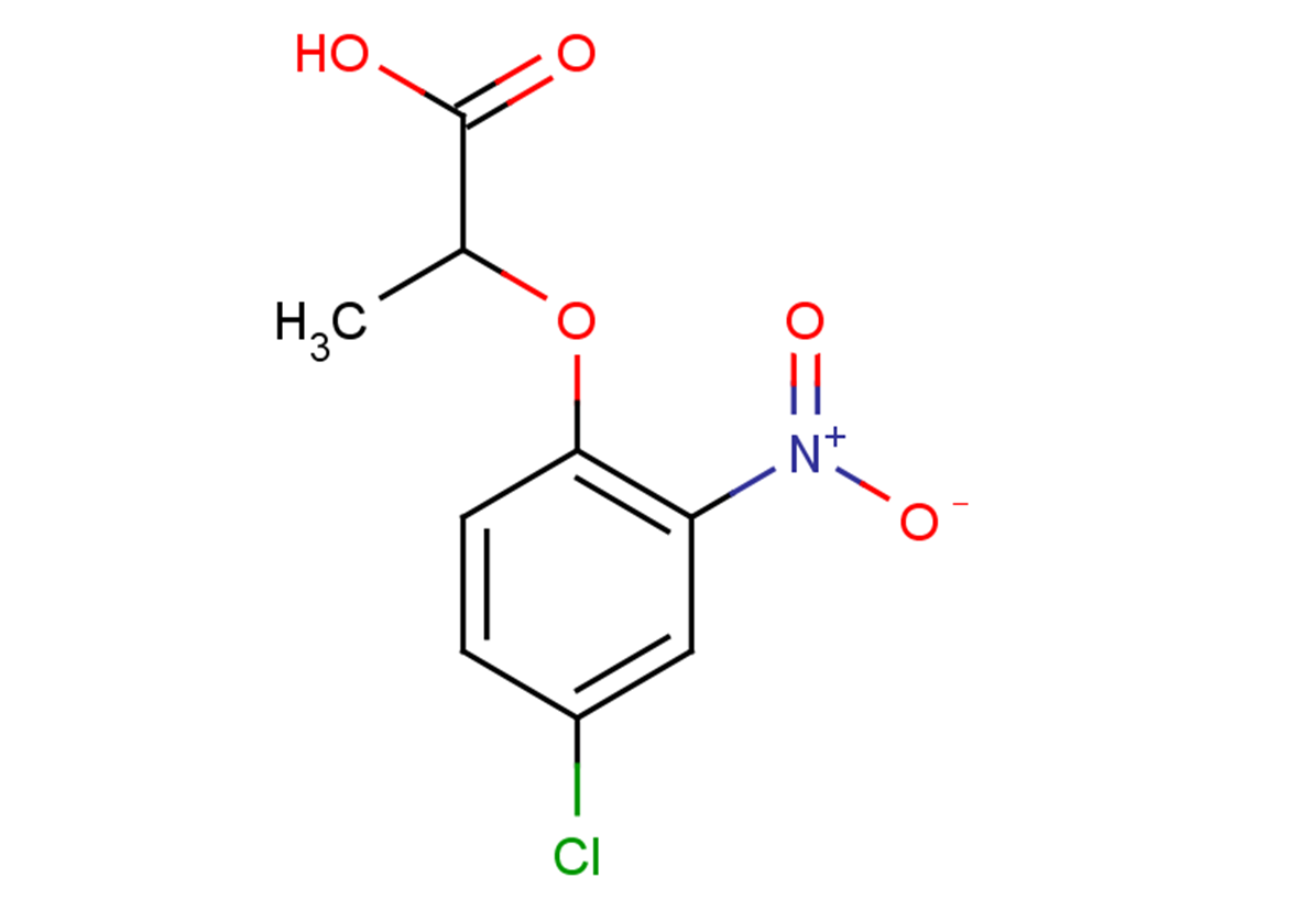2-(4-chloro-2-nitrophenoxy)propanoic acid
