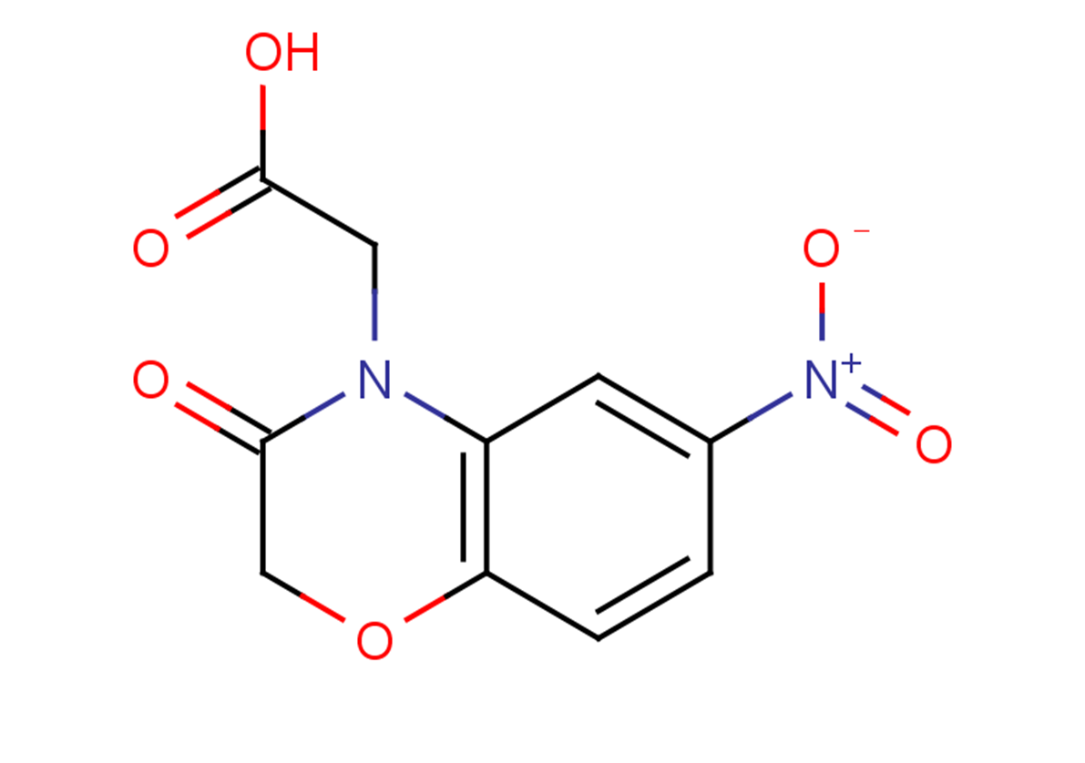 2-(6-nitro-3-oxo-3,4-dihydro-2H-1,4-benzoxazin-4-yl)acetic acid
