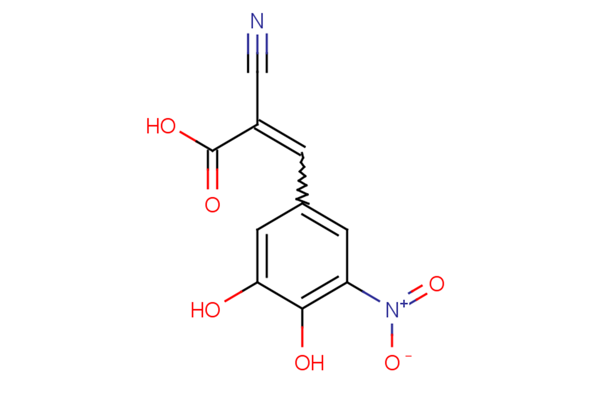 2-cyano-3-(3,4-dihydroxy-5-nitrophenyl)prop-2-enoic acid