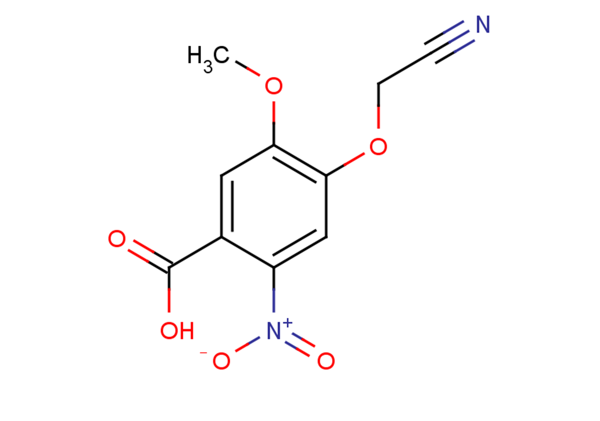 4-(cyanomethoxy)-5-methoxy-2-nitrobenzoic acid