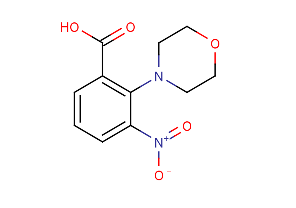 2-(morpholin-4-yl)-3-nitrobenzoic acid