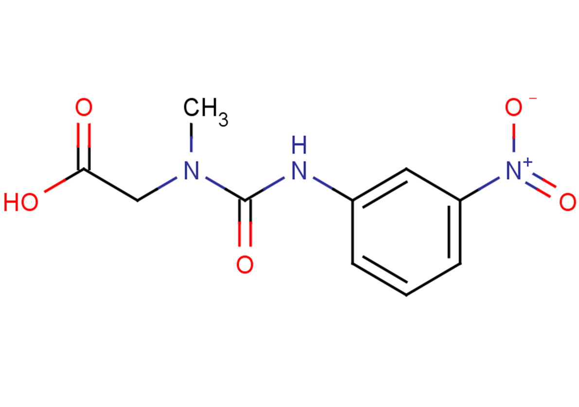 2-{methyl[(3-nitrophenyl)carbamoyl]amino}acetic acid