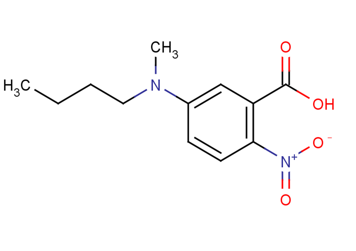 5-[butyl(methyl)amino]-2-nitrobenzoic acid