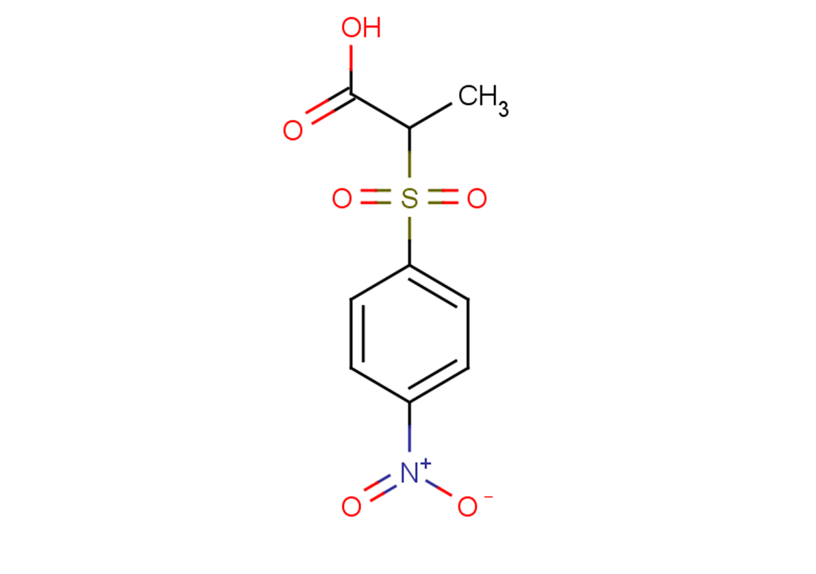 2-[(4-nitrobenzene)sulfonyl]propanoic acid