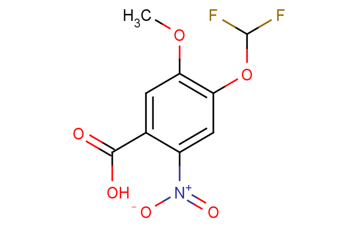 4-(difluoromethoxy)-5-methoxy-2-nitrobenzoic acid