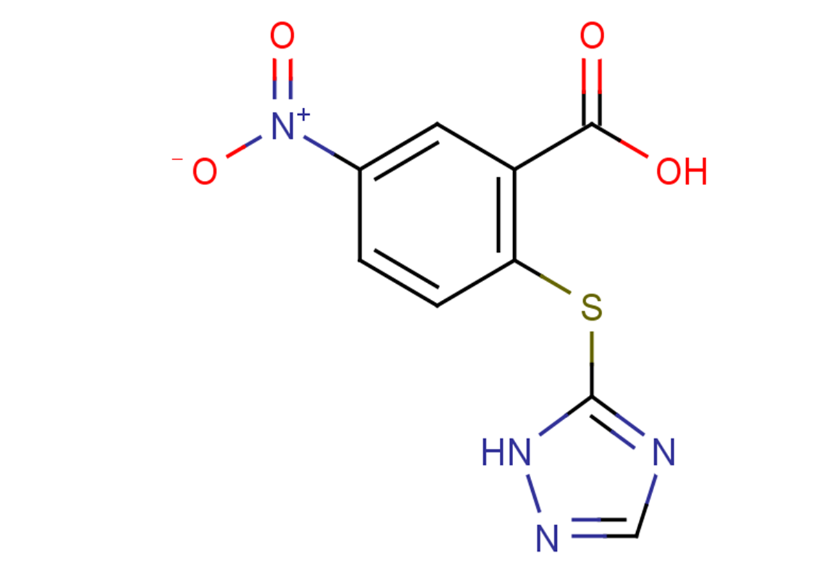 5-nitro-2-(1H-1,2,4-triazol-5-ylsulfanyl)benzoic acid