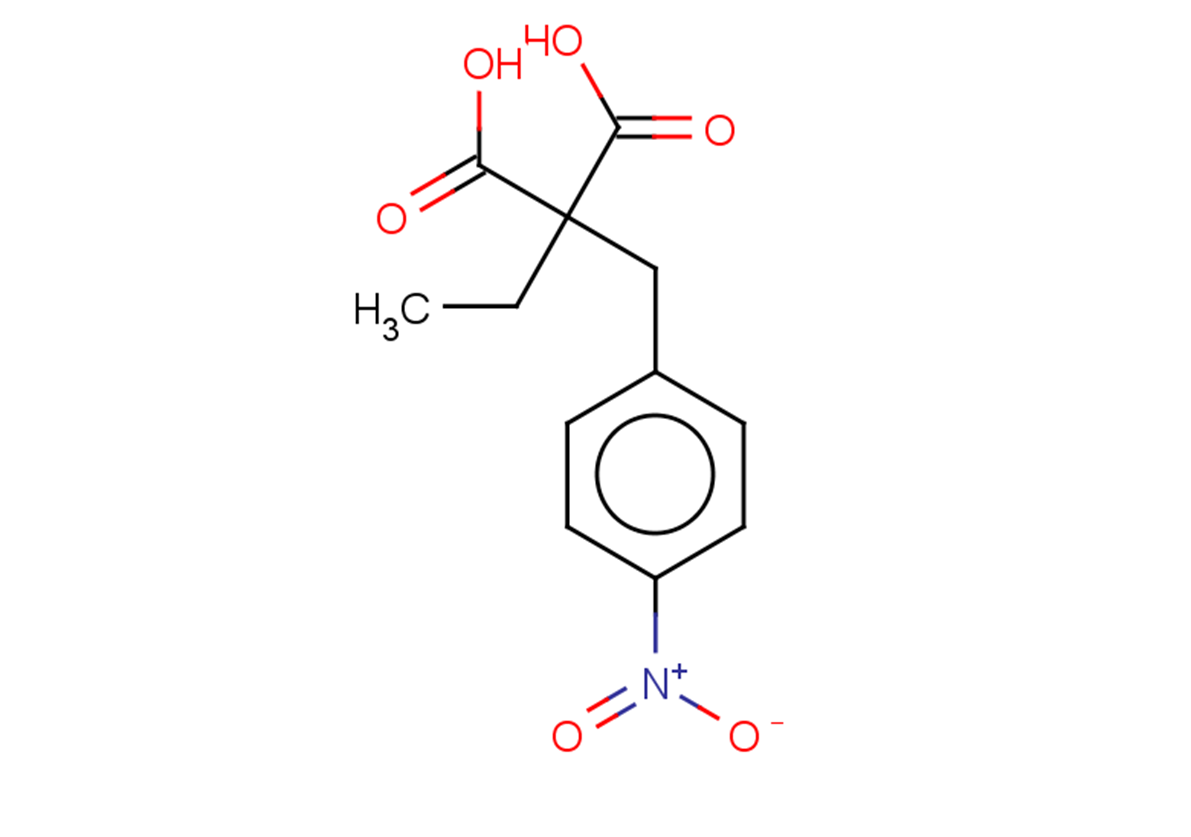 2-ethyl-2-[(4-nitrophenyl)methyl]propanedioic acid