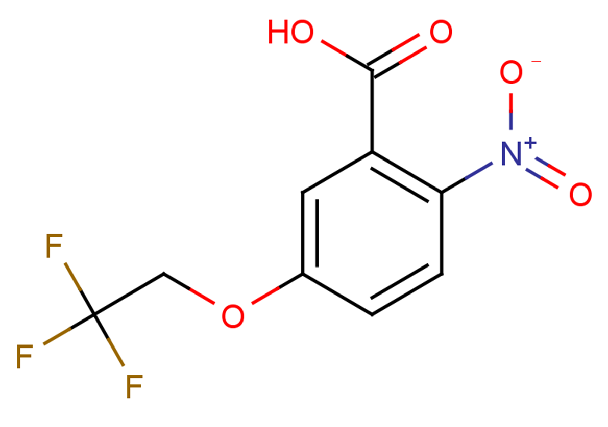 2-nitro-5-(2,2,2-trifluoroethoxy)benzoic acid