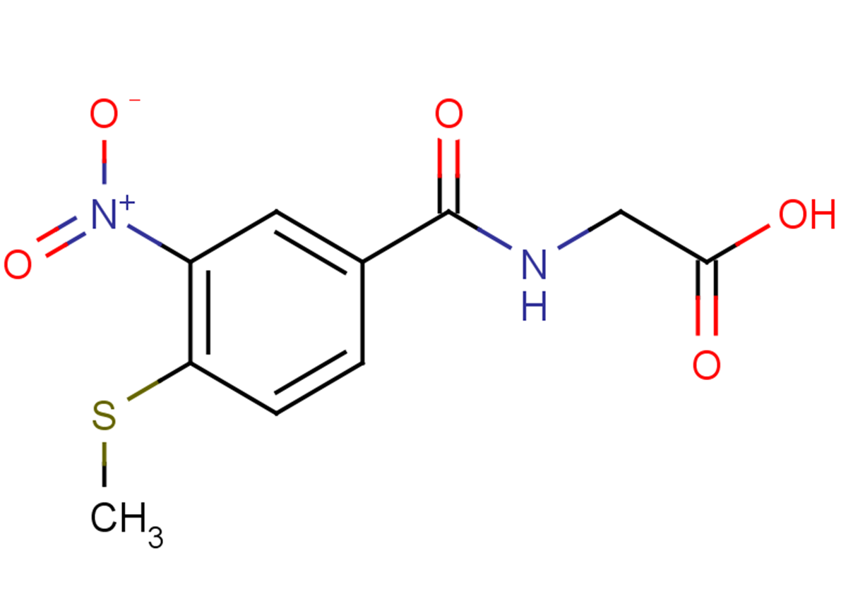 2-{[4-(methylsulfanyl)-3-nitrophenyl]formamido}acetic acid