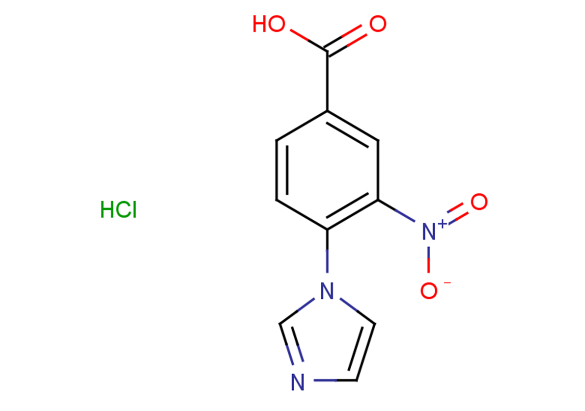 4-(1H-imidazol-1-yl)-3-nitrobenzoic acid hydrochloride