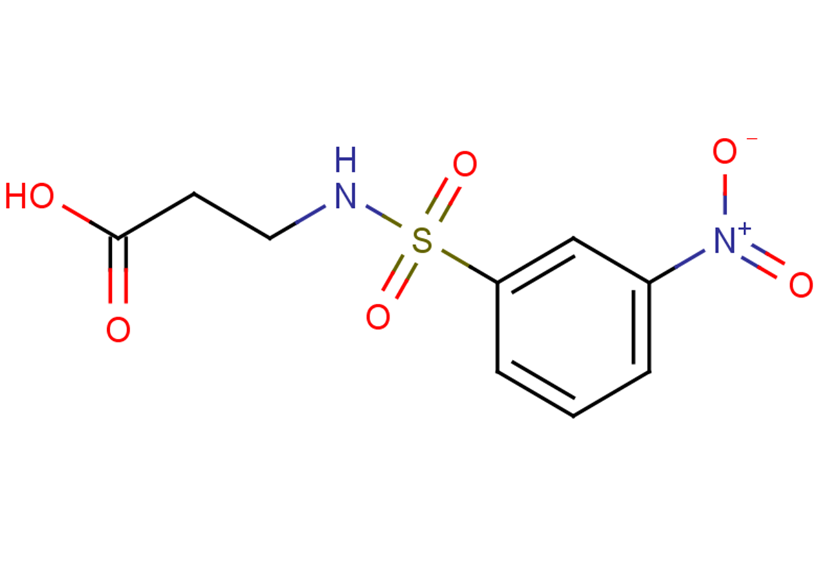 3-[(3-nitrobenzene)sulfonamido]propanoic acid