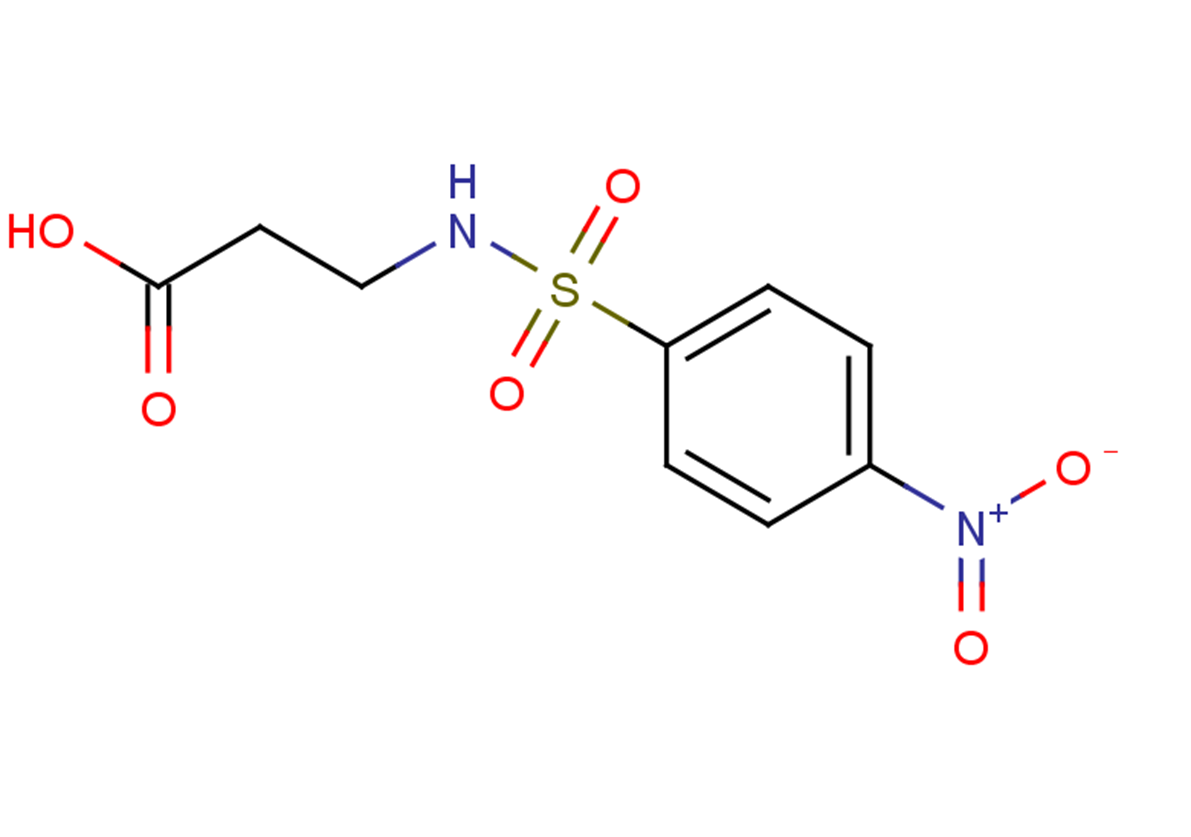 3-[(4-nitrobenzene)sulfonamido]propanoic acid