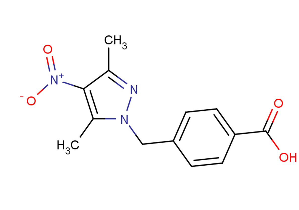 4-[(3,5-dimethyl-4-nitro-1H-pyrazol-1-yl)methyl]benzoic acid