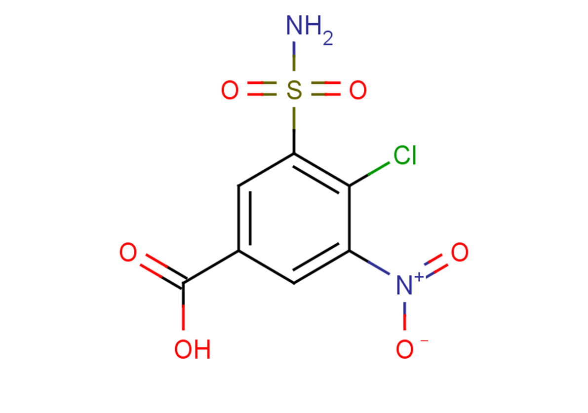 4-chloro-3-nitro-5-sulfamoylbenzoic acid
